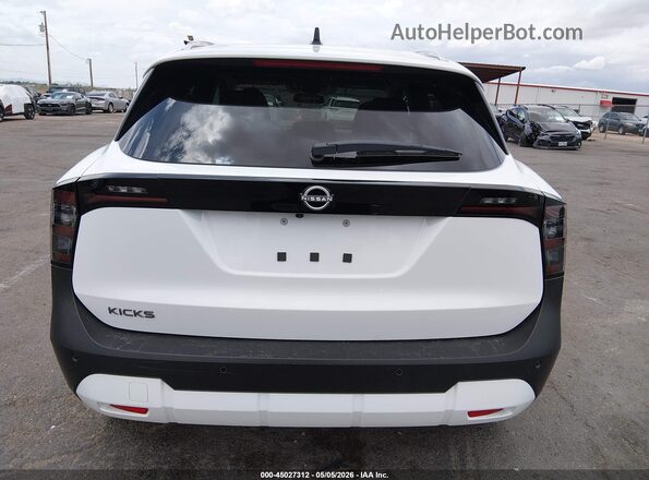 3N8AP6CE6TL324463 2026 NISSAN KICKS White 