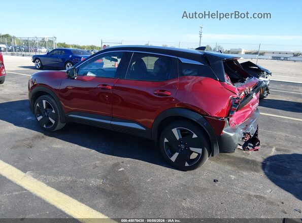 3N8AP6DA6SL378064 2025 NISSAN KICKS Red Tył lewy