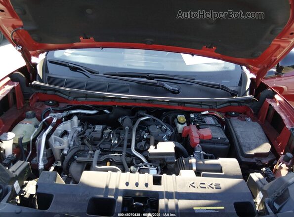 3N8AP6DA6SL378064 2025 NISSAN KICKS Red Widok z tyłu
