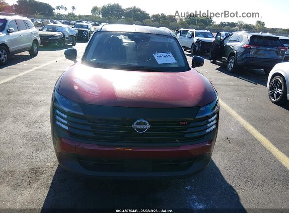 3N8AP6DA6SL378064 2025 NISSAN KICKS Red Widok zestawu wskaźników