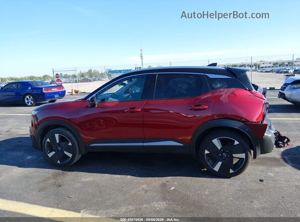 3N8AP6DA6SL378064 2025 NISSAN KICKS Red Widok wnętrza 360 stopni