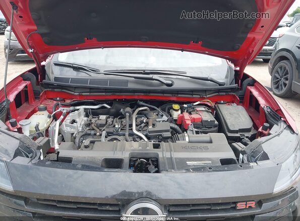 3N8AP6DA8SL402381 2025 NISSAN KICKS Red Вид ззаду