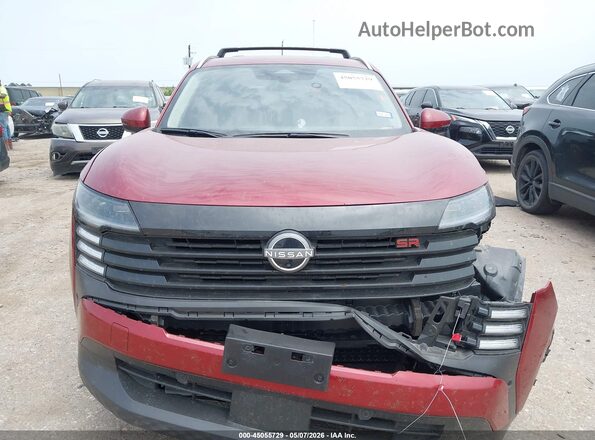 3N8AP6DA8SL402381 2025 NISSAN KICKS Red Вид щитка приладів
