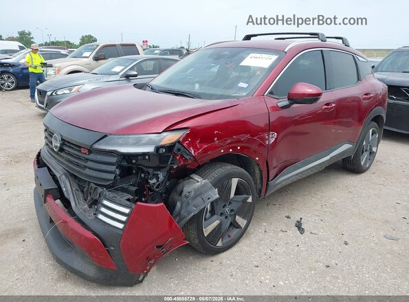 3N8AP6DA8SL402381 2025 NISSAN KICKS Red Передня ліва чверть