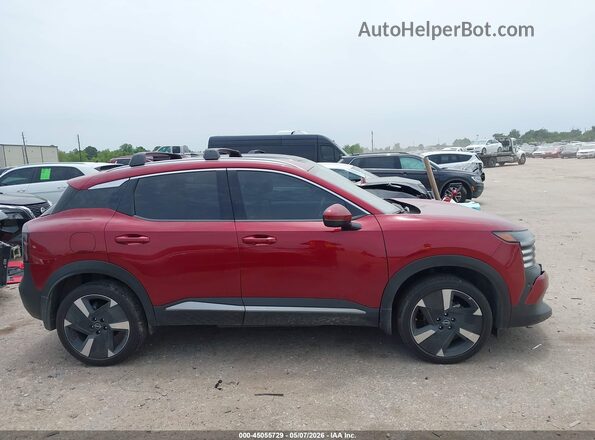 3N8AP6DA8SL402381 2025 NISSAN KICKS Red Вид задньої частини салону