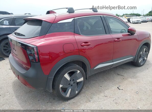 3N8AP6DA8SL402381 2025 NISSAN KICKS Red Задня права чверть