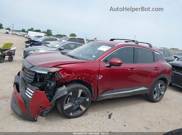 3N8AP6DA8SL402381 2025 NISSAN KICKS Red Панорамний вид салону 360°