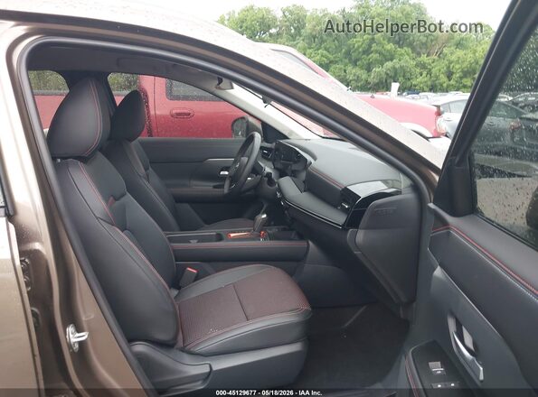 3N8AP6DB4SL335786 2025 NISSAN KICKS Brown Front interior view