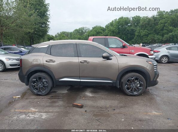 3N8AP6DB4SL335786 2025 NISSAN KICKS Brown Rear interior view