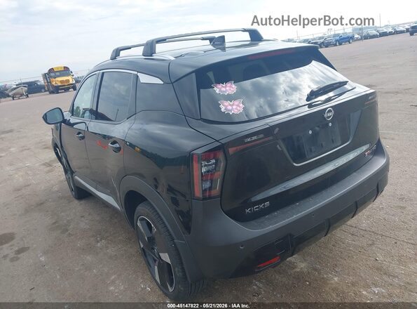 3N8AP6DB5SL345484 2025 NISSAN KICKS Black Rear left