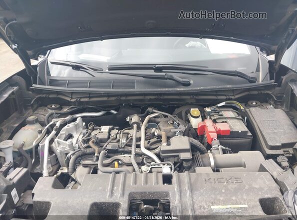 3N8AP6DB5SL345484 2025 NISSAN KICKS Black Rear view