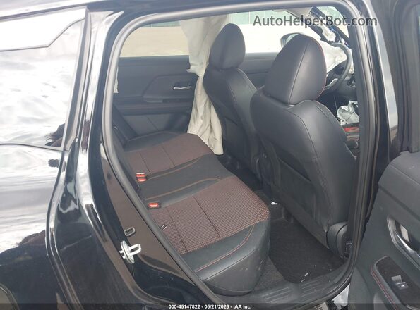 3N8AP6DB5SL345484 2025 NISSAN KICKS Black VIN sticker view