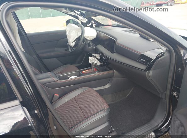 3N8AP6DB5SL345484 2025 NISSAN KICKS Black Front interior view