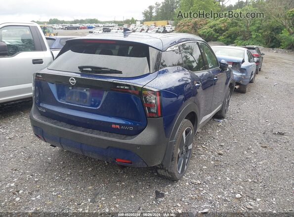 3N8AP6DBXSL375578 2025 NISSAN KICKS Blue უკანა მარჯვენა