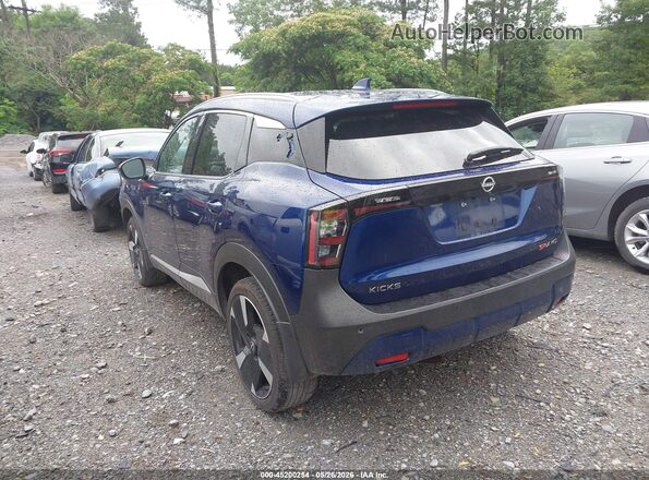 3N8AP6DBXSL375578 2025 NISSAN KICKS Blue უკანა მარცხენა