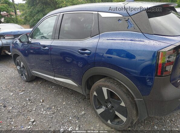 3N8AP6DBXSL375578 2025 NISSAN KICKS Blue სალონის 360-გრადუსიანი ხედი