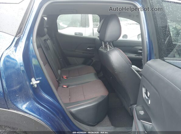 3N8AP6DBXSL375578 2025 NISSAN KICKS Blue VIN კოდის სტიკერის ხედი