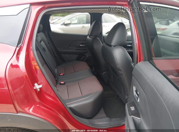 3N8AP6DBXTL323482 2026 NISSAN KICKS Red Widok naklejki z numerem VIN