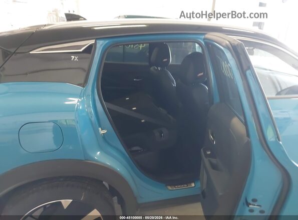 3N8AP6DDXTL345922 2026 NISSAN KICKS Blue Vista de la etiqueta del VIN