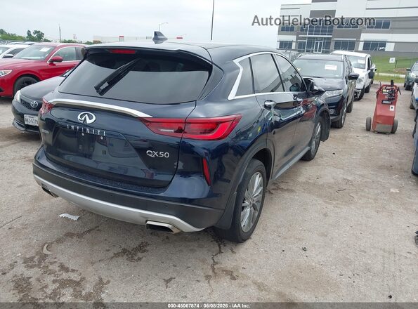 3PCAJ5AA6PF103750 2023 INFINITI QX50 Blue Հետևի աջ