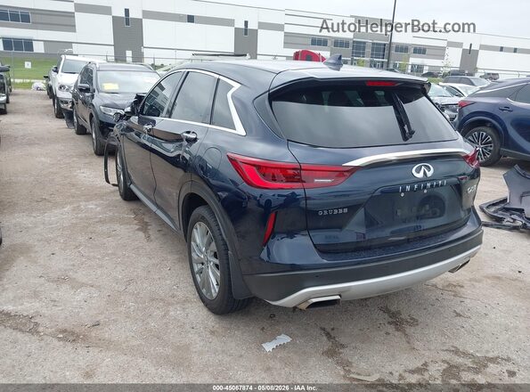 3PCAJ5AA6PF103750 2023 INFINITI QX50 Blue Հետևի ձախ