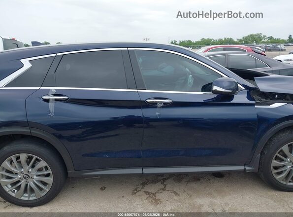 3PCAJ5AA6PF103750 2023 INFINITI QX50 Blue Սալոնի հետևի տեսք