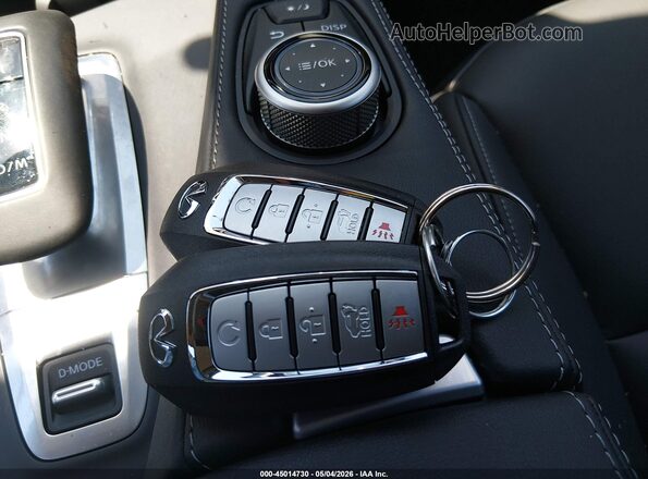 3PCAJ5AB8SF116467 2025 INFINITI QX50 Серый Вид панели приборов