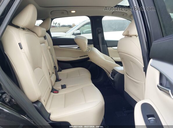 3PCAJ5BA4MF107323 2021 INFINITI QX50 Black Vista de la etiqueta del VIN