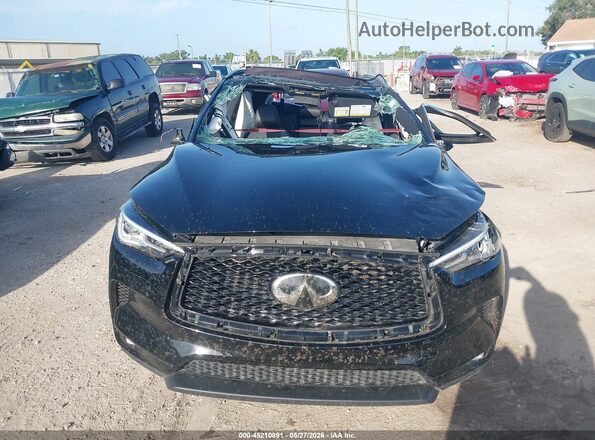3PCAJ5BA4MF112361 2021 INFINITI QX50 Black Սարքավորումների վահանակի տեսք