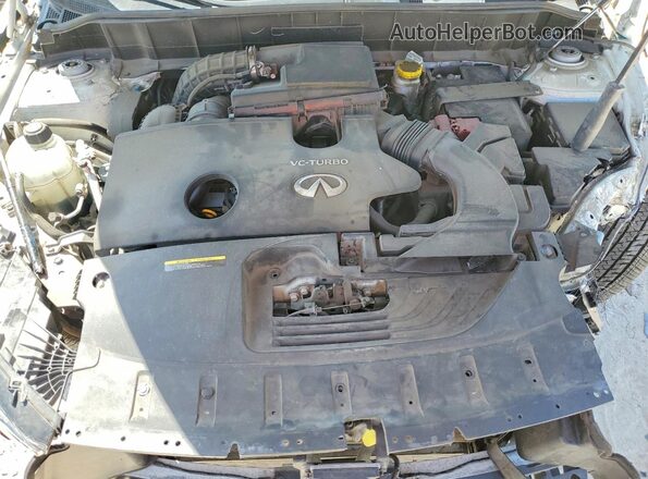 3PCAJ5BA6NF120009 2022 INFINITI QX50 White Вид підкапотного простору