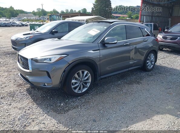 3PCAJ5BA7MF125430 2021 INFINITI QX50 Gray Front left