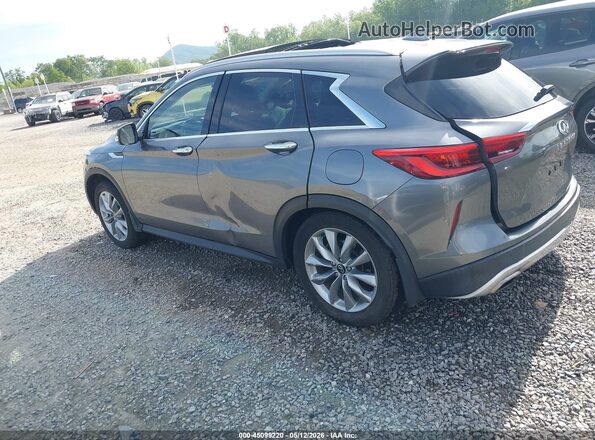 3PCAJ5BA7MF125430 2021 INFINITI QX50 Gray Rear left