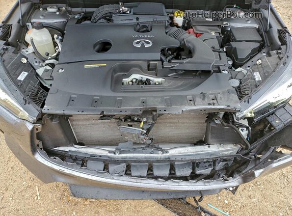 3PCAJ5BA7NF108113 2022 INFINITI QX50 Gray უკანა სალონის ხედი