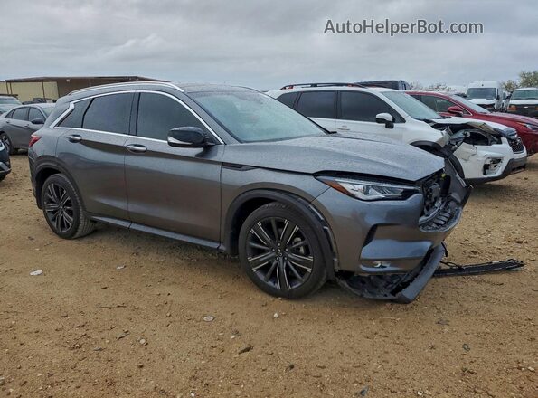 3PCAJ5BA7NF108113 2022 INFINITI QX50 Gray წინა მარჯვენა