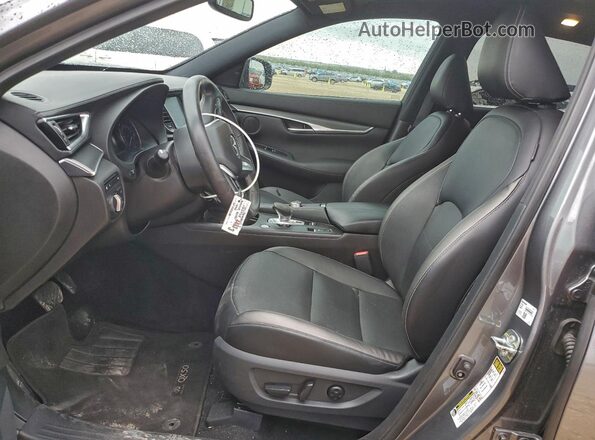 3PCAJ5BA7NF108113 2022 INFINITI QX50 Gray წინა სალონის ხედი