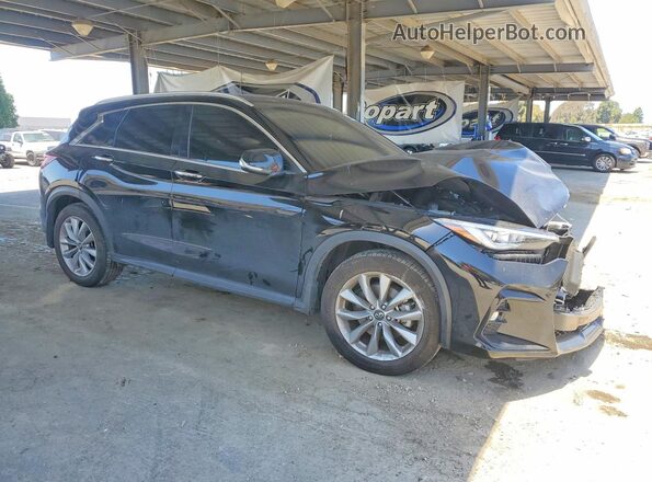 3PCAJ5BA7NF120567 2022 INFINITI QX50 Black Delantero derecho