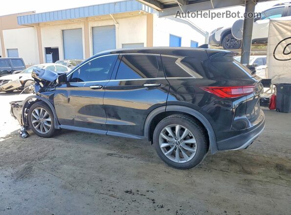 3PCAJ5BA7NF120567 2022 INFINITI QX50 Black Trasero izquierdo