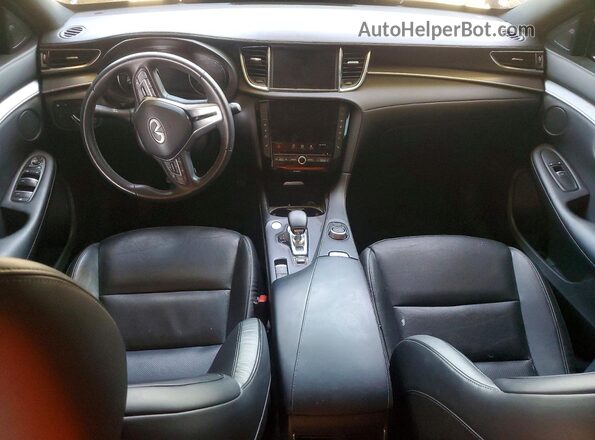 3PCAJ5BA7NF120567 2022 INFINITI QX50 Black Vista del salpicadero