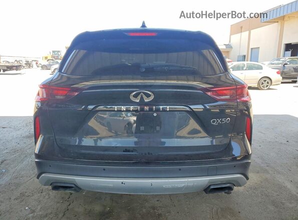 3PCAJ5BA7NF120567 2022 INFINITI QX50 Black Vista trasera