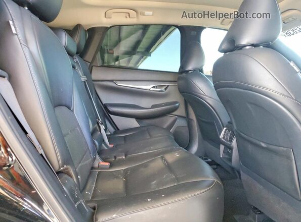 3PCAJ5BA7NF120567 2022 INFINITI QX50 Black Vista de los asientos traseros