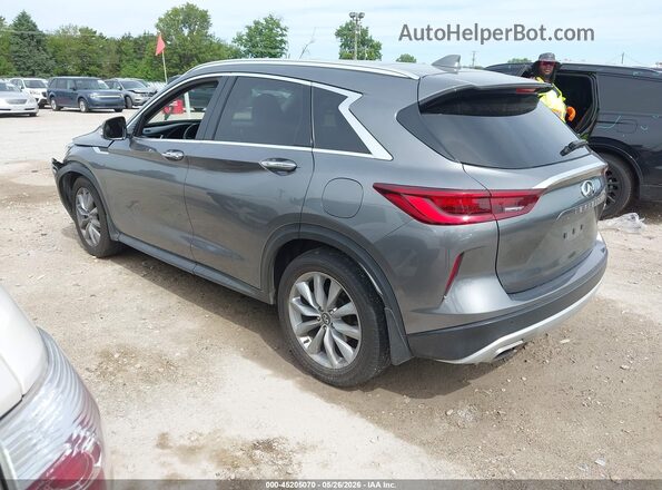 3PCAJ5BA7NF122206 2022 INFINITI QX50 Gray უკანა მარცხენა