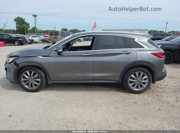 3PCAJ5BA7NF122206 2022 INFINITI QX50 Gray სალონის 360-გრადუსიანი ხედი