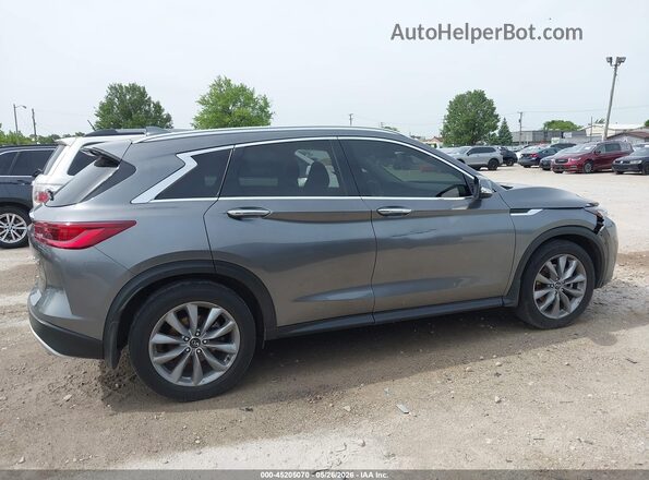 3PCAJ5BA7NF122206 2022 INFINITI QX50 Gray უკანა სალონის ხედი