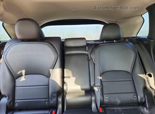 3PCAJ5BA8MF117420 2021 INFINITI QX50 Blue Vista de los asientos traseros