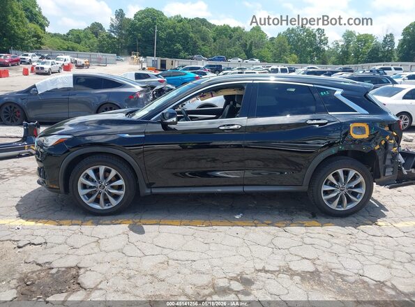 3PCAJ5BAXMF108623 2021 INFINITI QX50 Black Панорамний вид салону 360°