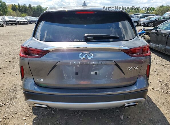 3PCAJ5BB0RF106797 2024 INFINITI QX50 Charcoal Widok z tyłu