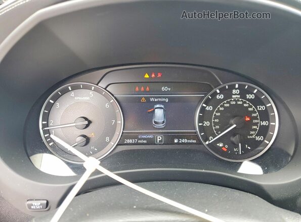3PCAJ5BB1RF101804 2024 INFINITI QX50 Black Widok zestawu wskaźników