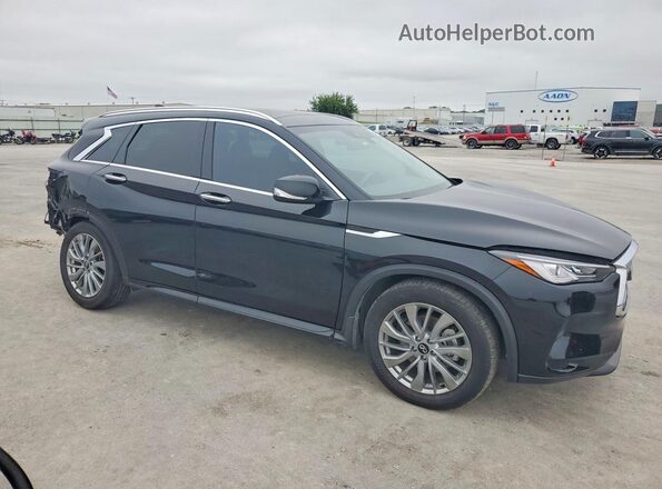3PCAJ5BB1RF101804 2024 INFINITI QX50 Black Przód prawy