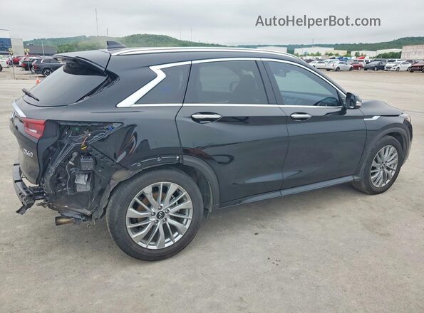 3PCAJ5BB1RF101804 2024 INFINITI QX50 Black Tył prawy