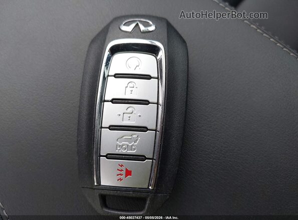 3PCAJ5BB1SF105079 2025 INFINITI QX50 Gray Dashboard view
